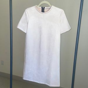 Zara Pink velvet dress